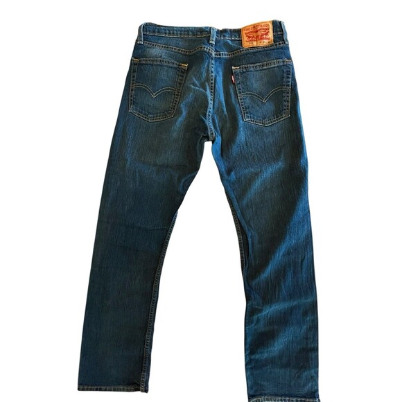 Levi Strauss 513 Jeans Slim Straight Men/Youth Slim Tag Size 30x30 - Picture 3 of 7